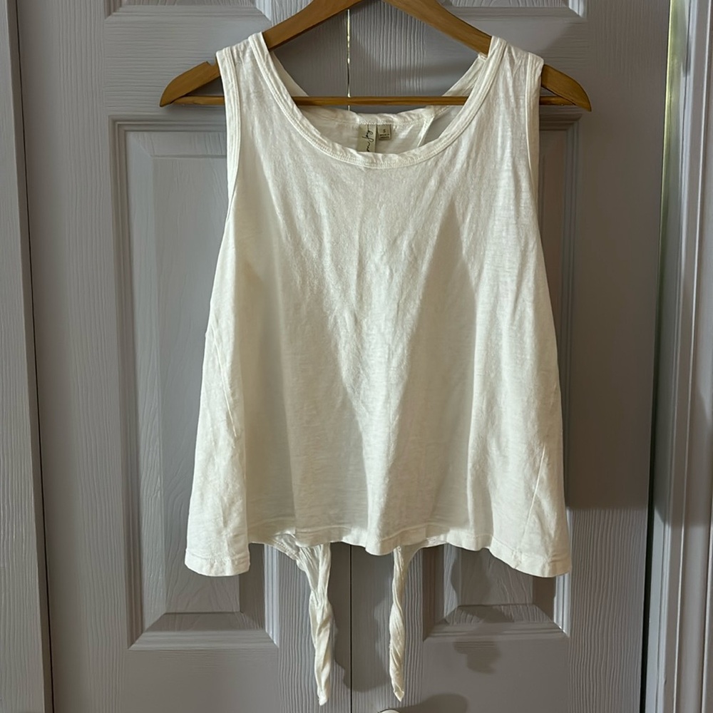Allison Joy Tank Top, Open Tie Back